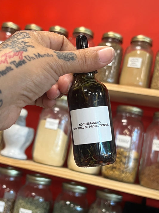 🧿 NO TRESPASSING 🧿 🔥Fiery Wall of Protection Oil